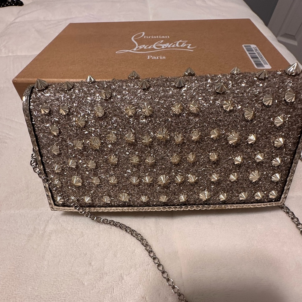 Excellent condition Christian Louboutin Clutch/WOC